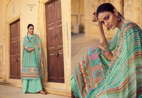 Glossy Presents Narikriti Pashmina Printed Fancy Designer Salwar Kameez