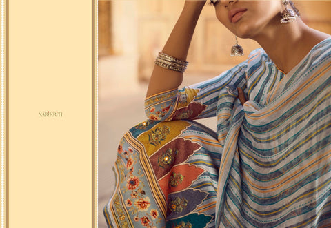Glossy Presents Narikriti Pashmina Printed Fancy Designer Salwar Kameez
