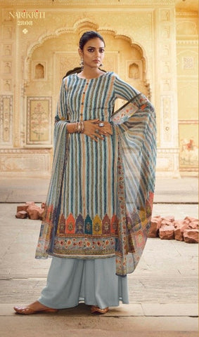 Glossy Presents Narikriti Pashmina Printed Fancy Designer Salwar Kameez