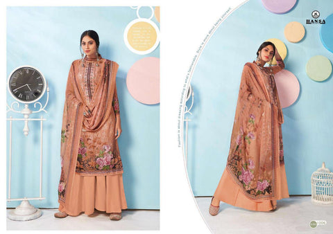 Hansa Launched Sopari Gerogette Printed Fancy Designer Salwar Kameez