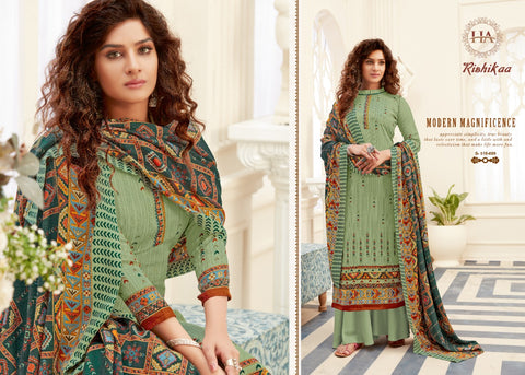 Harshit Fashion Hub Rishikaa Pashmina Printed Fancy Designer Salwar Kameez