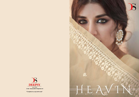 Heavin Presents Deepsy Suit Viscose Cotton Embroidery Work Fancy Designer Salwar Suits