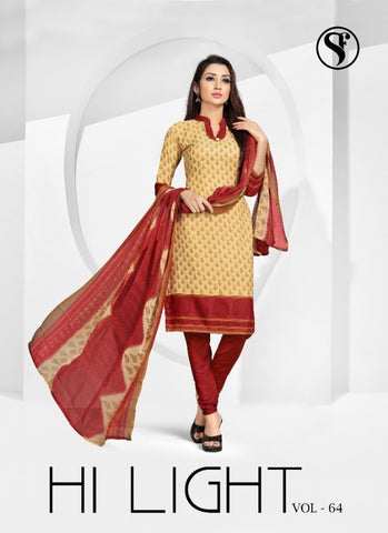 Sweety Fashion Launched Hi Light Vol 64 Crape Fancy Designer Salwar Suits