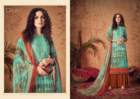 Zulfat Present Hotstar Designer Print Salwar Kameez Collection