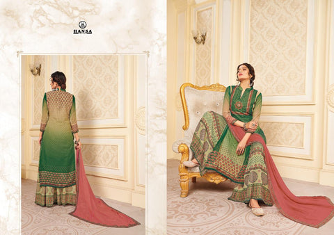 Hansa Print Presents Exclusive Era Georgette Printed Fancy Designer Salwar Suits