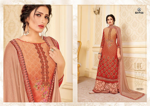 Hansa Print Presents Exclusive Era Georgette Printed Fancy Designer Salwar Suits