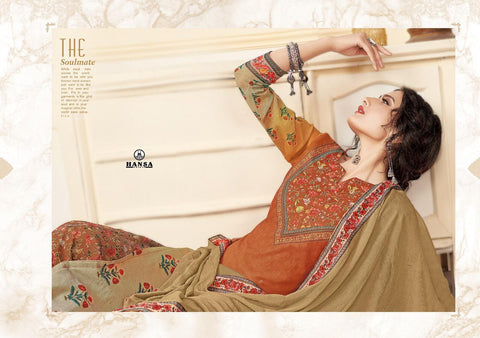 Hansa Print Presents Exclusive Era Georgette Printed Fancy Designer Salwar Suits