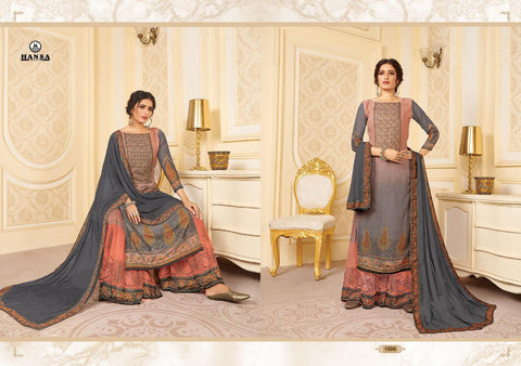 Hansa Print Presents Exclusive Era Georgette Printed Fancy Designer Salwar Suits
