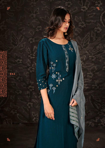 Vink Launched Harmony Viscose Muslin Fancy Designer Salwar Kameez