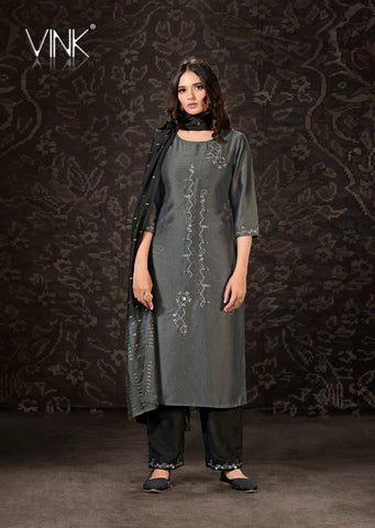 Vink Launched Harmony Viscose Muslin Fancy Designer Salwar Kameez