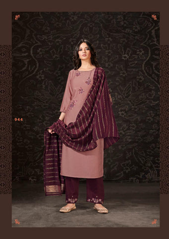 Vink Launched Harmony Viscose Muslin Fancy Designer Salwar Kameez