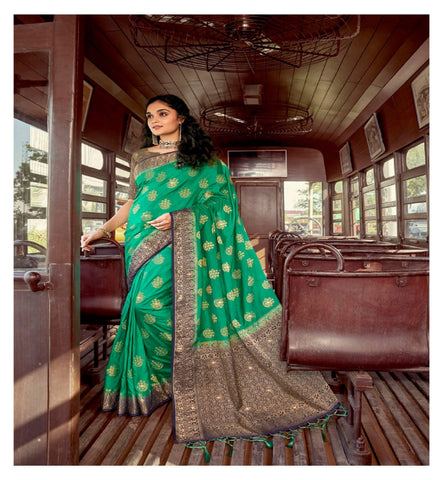 Buy Hastkala Fab Women's Pure Cotton Mulmul Ikat Hand Block Printed Saree  with Unstitched Blouse Online In India At Discounted Prices