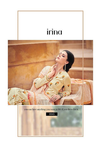 GLOSSY PRESENTS THE PETALS AND KNOTS PURE BEMBERG CHIFFON SUITS