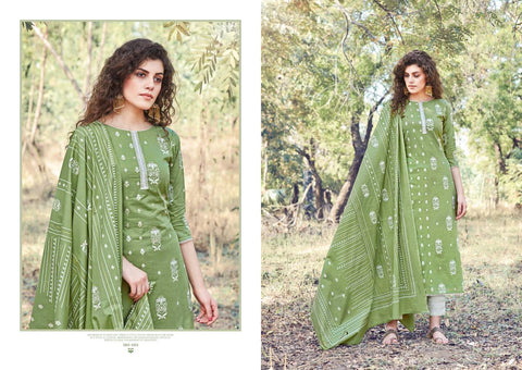 Sargam Prints Presents Inara Soft Cotton Printed Casual Wear Salwar Suits