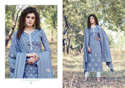 Sargam Prints Presents Inara Soft Cotton Printed Casual Wear Salwar Suits