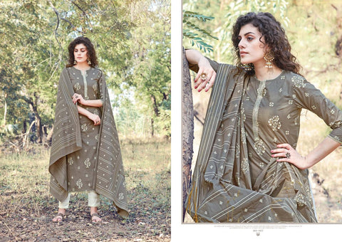 Sargam Prints Presents Inara Soft Cotton Printed Casual Wear Salwar Suits