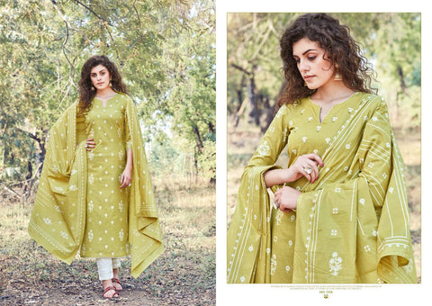 Sargam Prints Presents Inara Soft Cotton Printed Casual Wear Salwar Suits