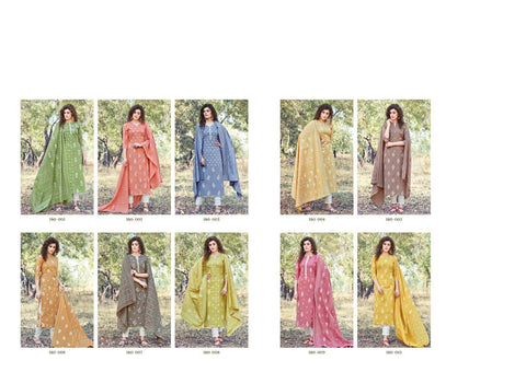 Sargam Prints Presents Inara Soft Cotton Printed Casual Wear Salwar Suits