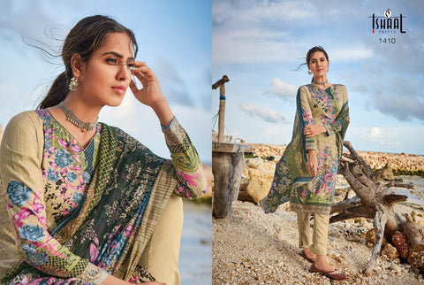 ISHAAL PRINTS GULMOHAR VOL 14 LAWN COTTON KARACHI COLLECTION