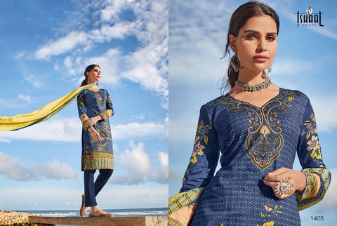 ISHAAL PRINTS GULMOHAR VOL 14 LAWN COTTON KARACHI COLLECTION