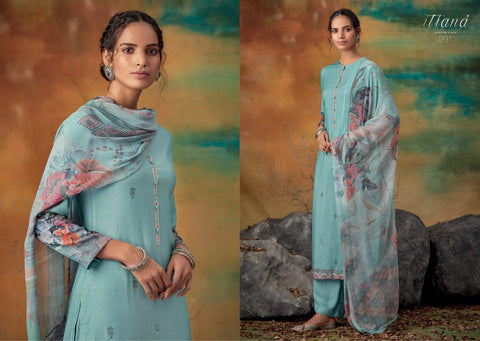 Itrana Launched African Clash Pashmina Printed Fancy Designer Salwar Kameez
