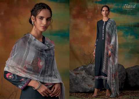 Itrana Launched African Clash Pashmina Printed Fancy Designer Salwar Kameez