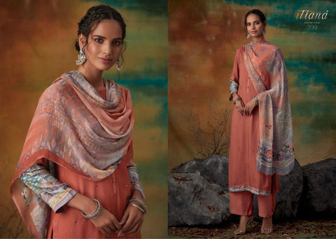 Itrana Launched African Clash Pashmina Printed Fancy Designer Salwar Kameez