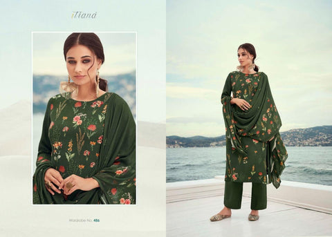 Itrana Presents Bunaai Pashmina Printed Fancy Designer Salwar Kameez