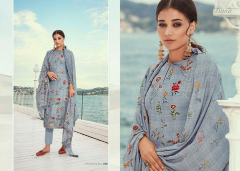Itrana Presents Bunaai Pashmina Printed Fancy Designer Salwar Kameez