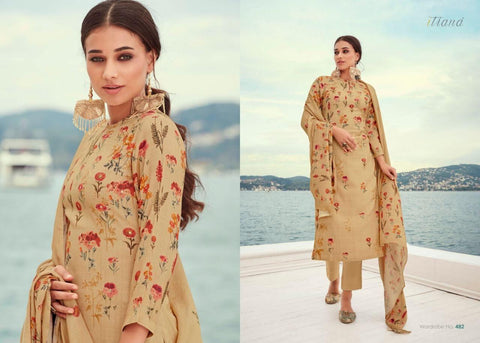 Itrana Presents Bunaai Pashmina Printed Fancy Designer Salwar Kameez