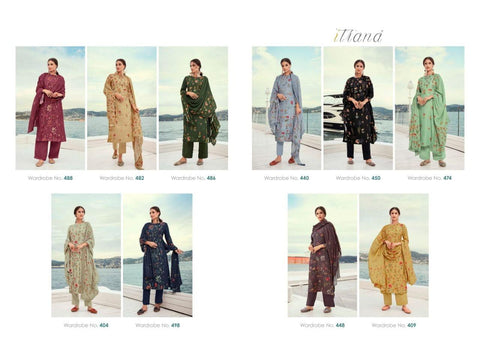 Itrana Presents Bunaai Pashmina Printed Fancy Designer Salwar Kameez