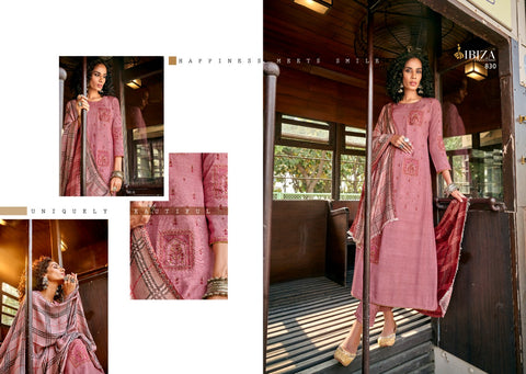 Ibiza Suit Presents Mehreen Pashmina Embroidery Work Fancy Designer Salwar Suits