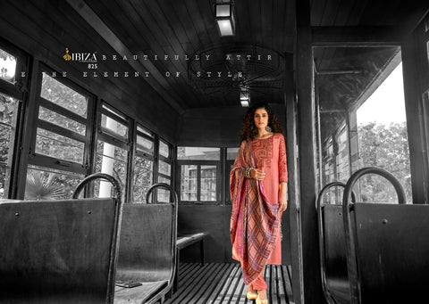Ibiza Suit Presents Mehreen Pashmina Embroidery Work Fancy Designer Salwar Suits