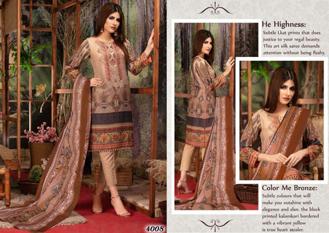 Iris Presents Vol 4 Cotton Casual Wear Salwar Suits Collection