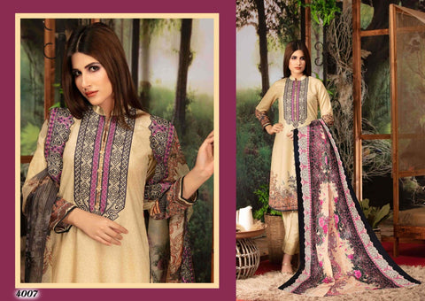 Iris Presents Vol 4 Cotton Casual Wear Salwar Suits Collection