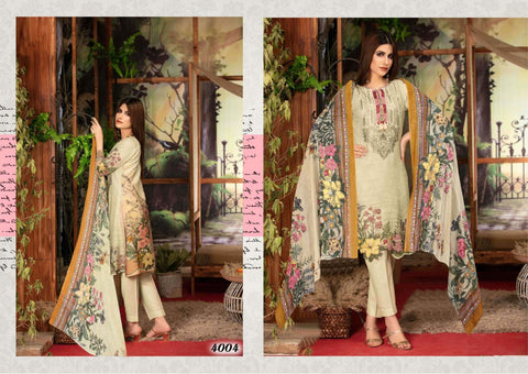 Iris Presents Vol 4 Cotton Casual Wear Salwar Suits Collection