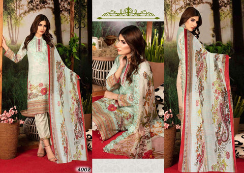 Iris Presents Vol 4 Cotton Casual Wear Salwar Suits Collection