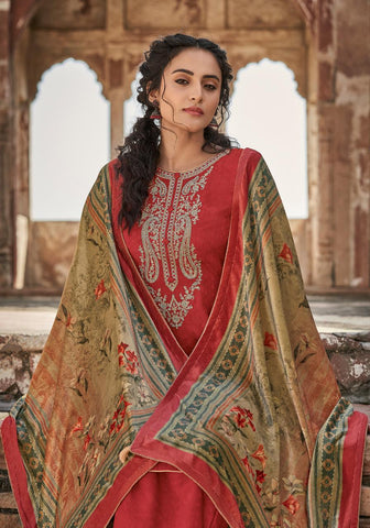 Deepsy Suits Presents Irish Pashmina Printed Embroidery Work Fancy Designer Salwar Suits