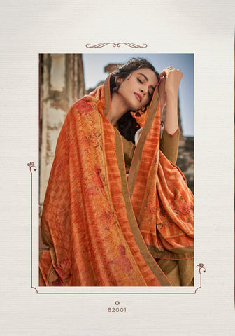 Deepsy Suits Presents Irish Pashmina Printed Embroidery Work Fancy Designer Salwar Suits