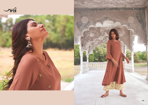Jansi Launched Sundari Fancy Designer Kurtis With Plazzo