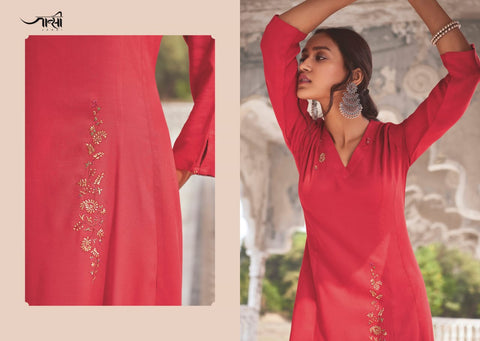 Jansi Launched Sundari Fancy Designer Kurtis With Plazzo