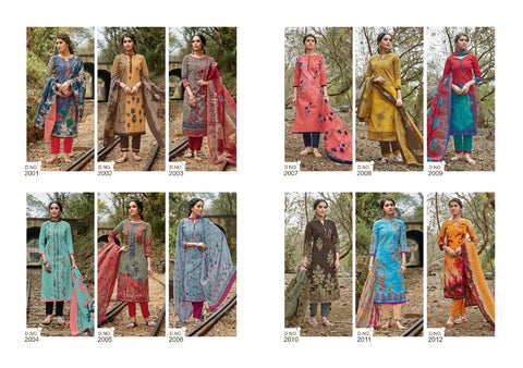 Jasmine Vol 20 Cotton Casual Designer Salwar Kameez