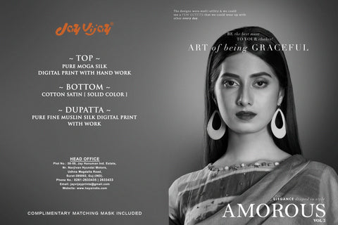 Jay Vijay Presents Amorous Vol 2 Silk Fancy Designer Salwar Suits