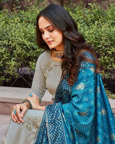Maisha Presents Jessy Upada Silk Fancy Designer Salwar Suits
