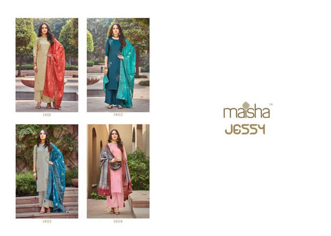 Maisha Presents Jessy Upada Silk Fancy Designer Salwar Suits