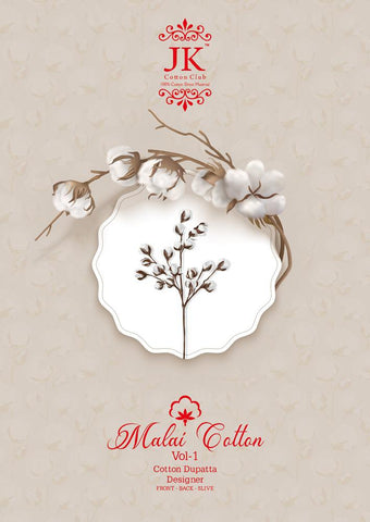JK COTTON CLUB MALAI COTTON HEAVY LAWN COTTON DRESS MATERIAL