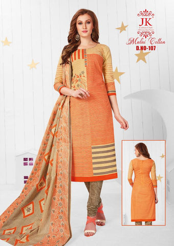 JK COTTON CLUB MALAI COTTON HEAVY LAWN COTTON DRESS MATERIAL