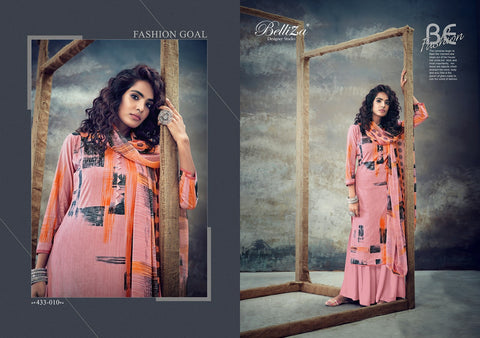 Belliza Designer Studio Florals Cotton Digital Printed Designer Salwar Kameez