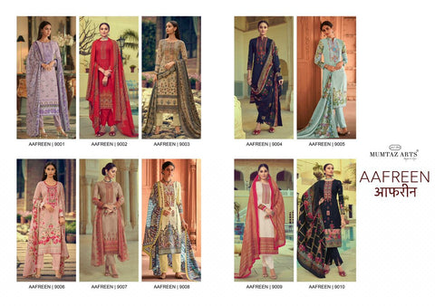 Mumtaz Arts Aafreen Cotton Embroidery Karachi Collection