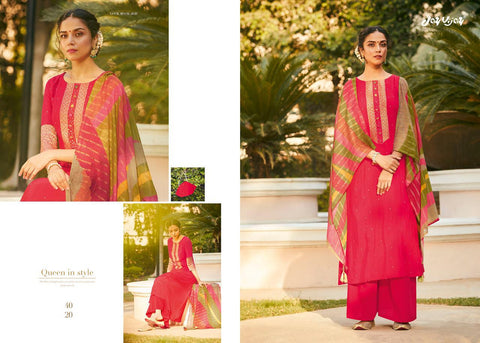 Jay Vijay Presents Mahrush Bemberg Silk Fancy Designer Salwar Suits
